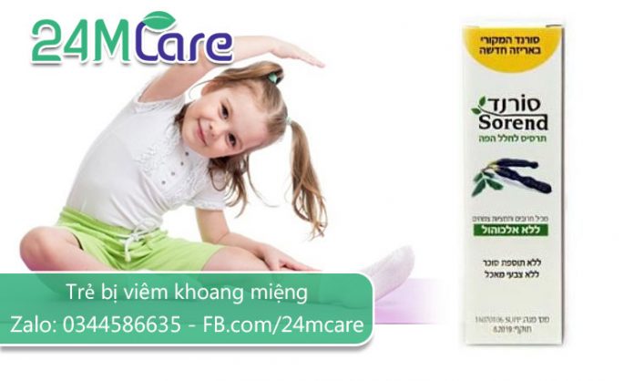 trẻ bị viêm khoang miệng trẻ bị viêm khoang miệng